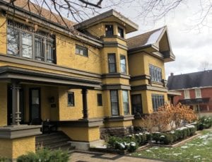 image shows a house on james street in ottawa